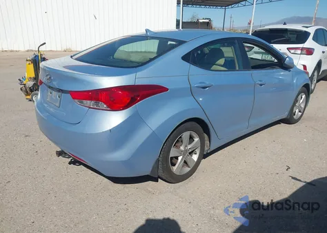 2012 Hyundai Elantra Gls (Ulsan Plant) z USA, uszkodzony, nr VIN KMHDH4AE6CU413609